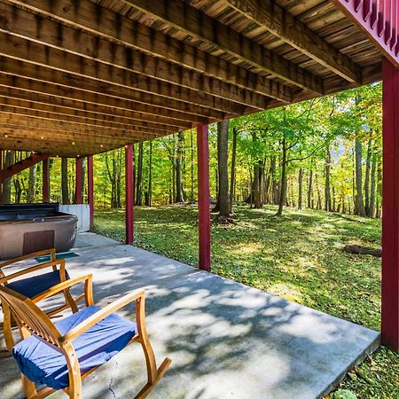 Hot Tub, Large Deck, Wifi, Fire Pit At Chalet Cabin Morton Grove エクステリア 写真