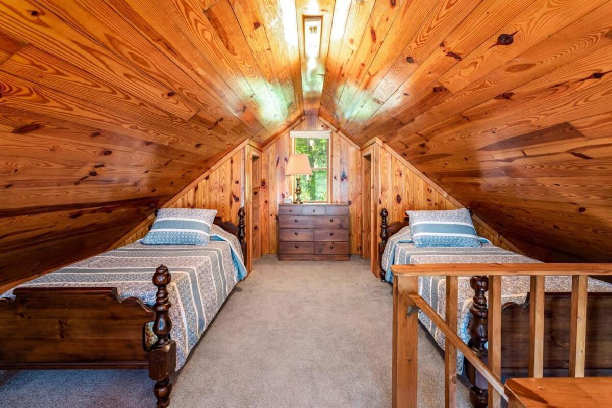 Hot Tub, Large Deck, Wifi, Fire Pit At Chalet Cabin Morton Grove エクステリア 写真