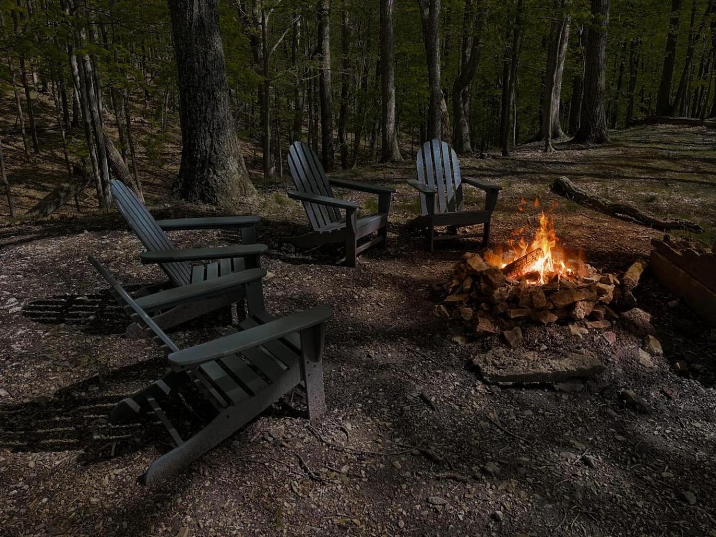 Hot Tub, Large Deck, Wifi, Fire Pit At Chalet Cabin Morton Grove エクステリア 写真
