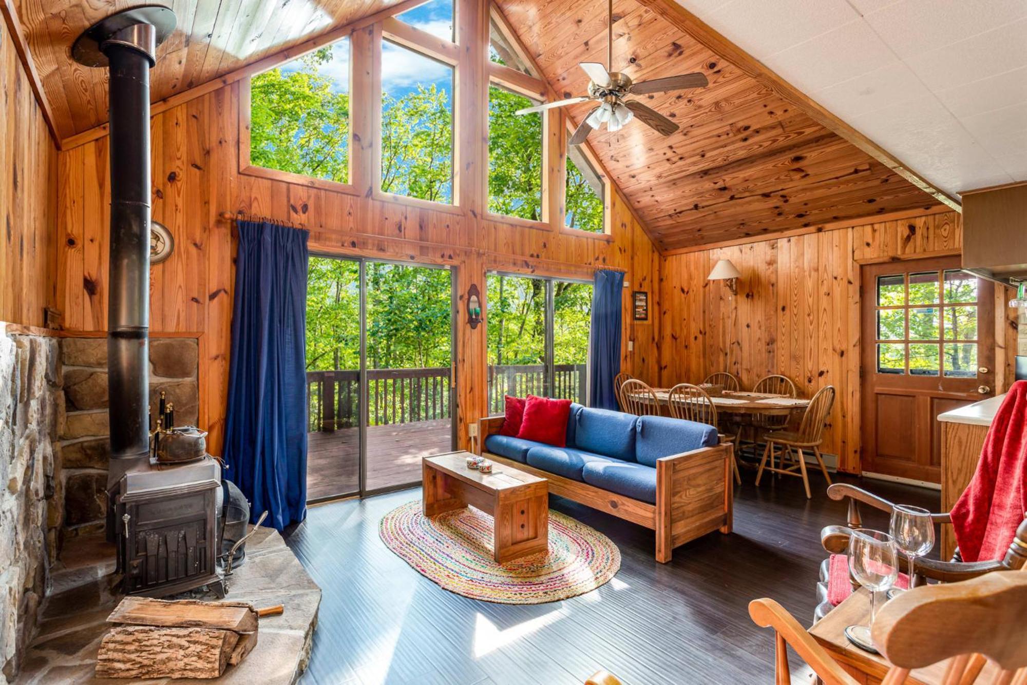 Hot Tub, Large Deck, Wifi, Fire Pit At Chalet Cabin Morton Grove エクステリア 写真